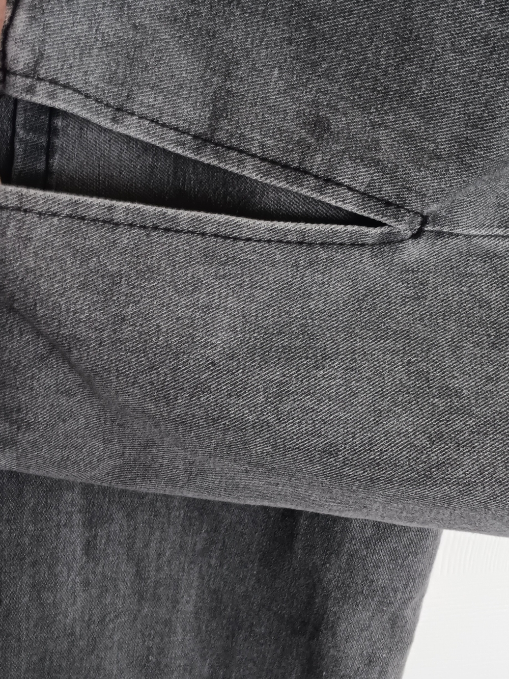 Micas Gray Distressed Ripped Jeans - Picture 3 of 3